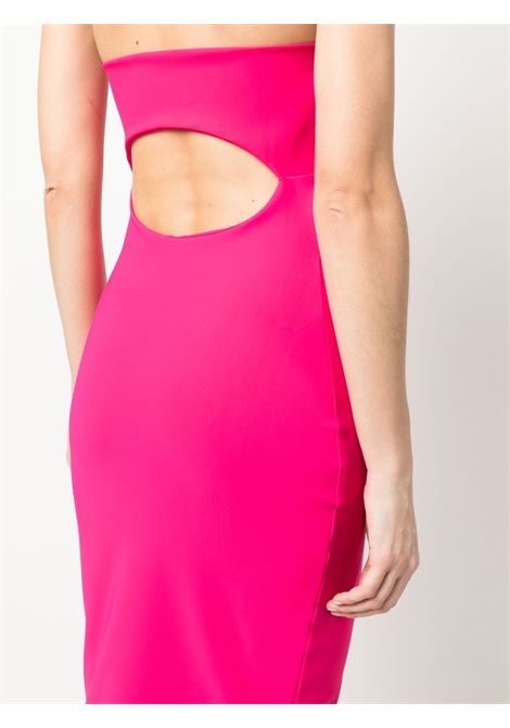 Abito con dettagli cut-out in rosa - donna CHIARA BONI | MANSUR391